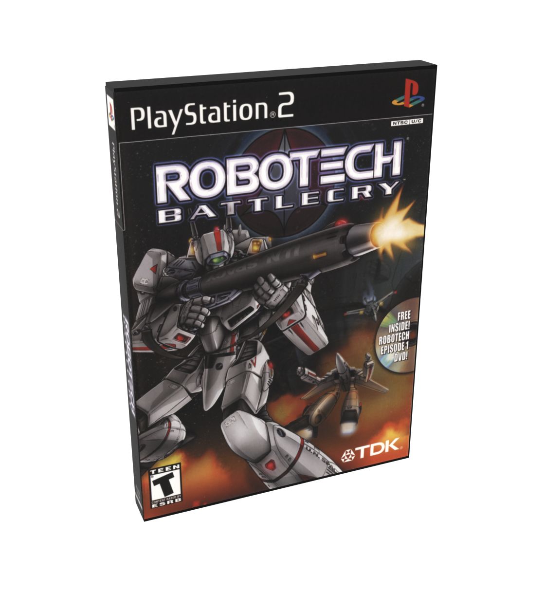 Robotech Battlecry (Bonus Disc) | NTSC | Playstation 2 | PS2 | En | Reproduction Case and Booklet - NO GAME