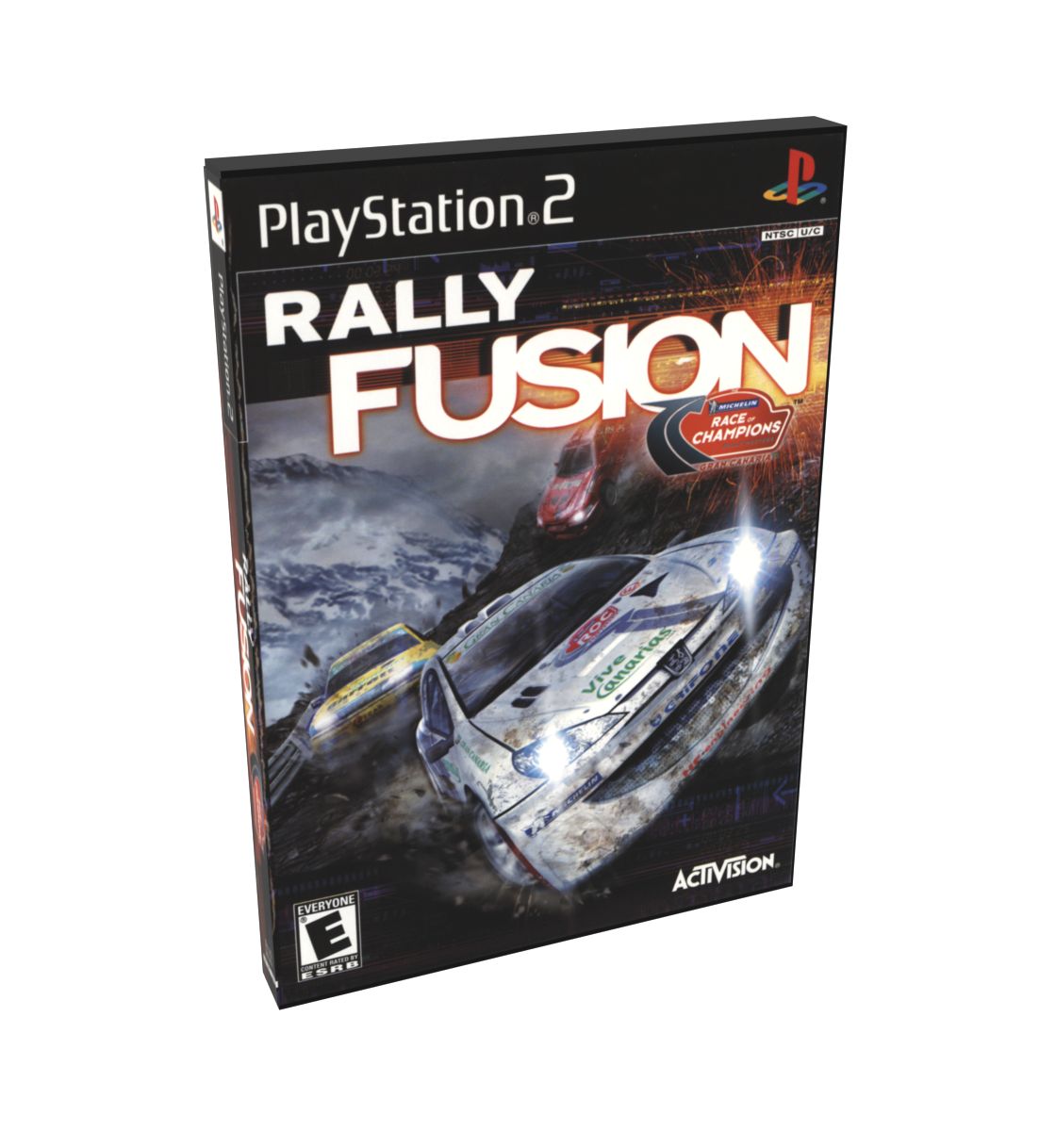 Rally Fusion Race of Champions | NTSC | Playstation 2 | PS2 | En | Reproduction Case and Booklet - NO GAME