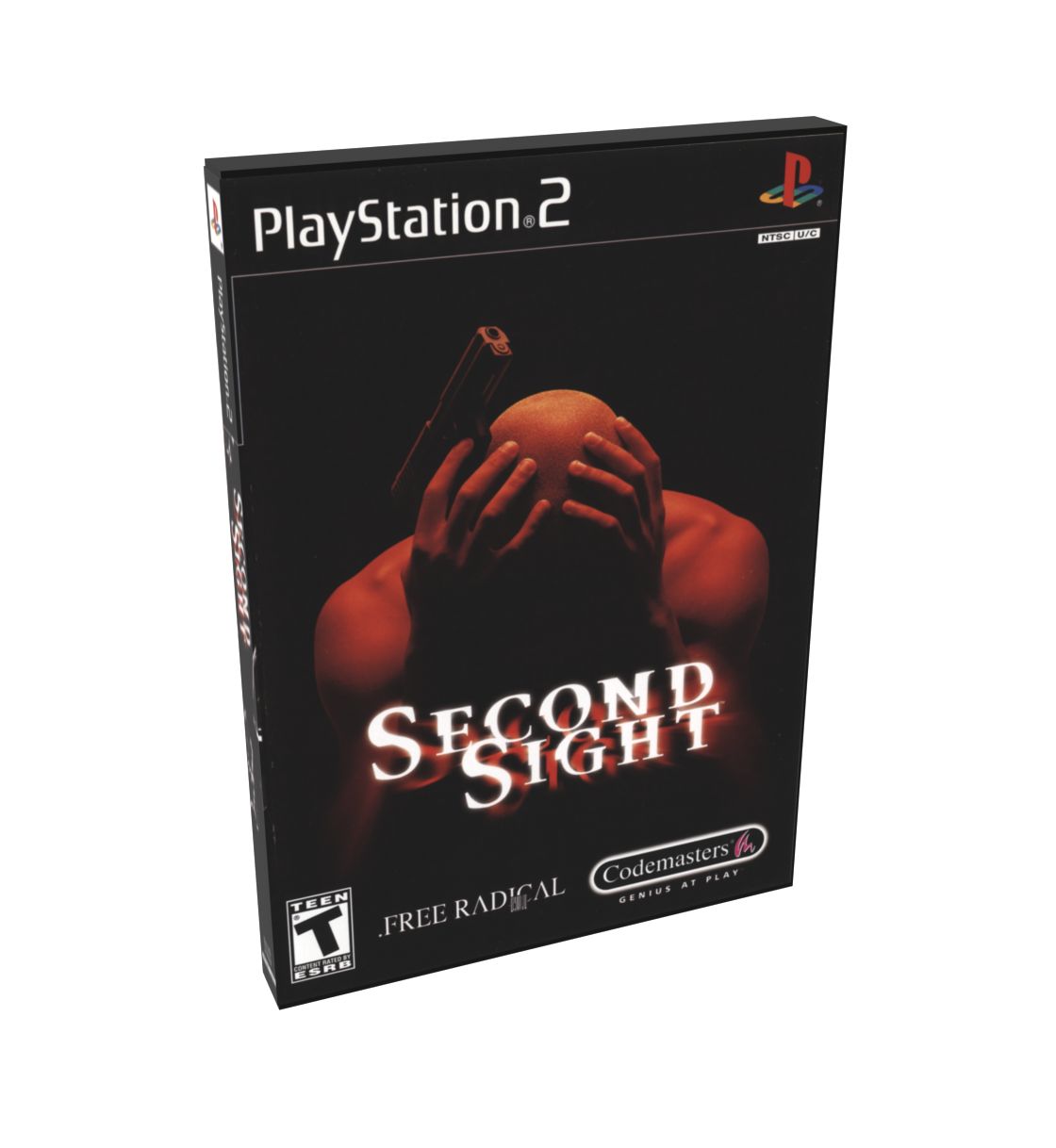 Second Sight | NTSC | Playstation 2 | PS2 | En | Reproduction Case and Booklet - NO GAME