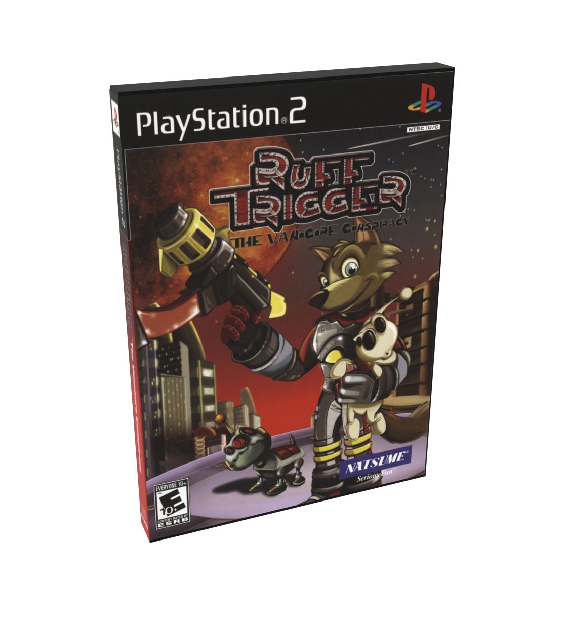 Ruff Trigger The Vanocore Conspiracy | NTSC | Playstation 2 | PS2 | En | Reproduction Case and Booklet - NO GAME