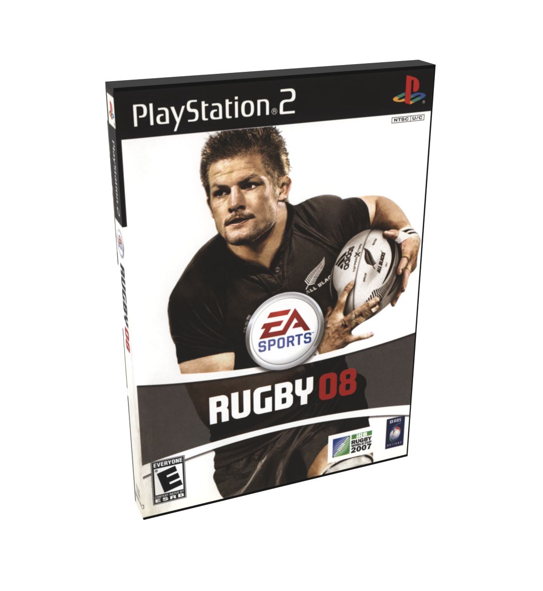 Rugby 08 | NTSC | Playstation 2 | PS2 | En | Reproduction Case and Booklet - NO GAME