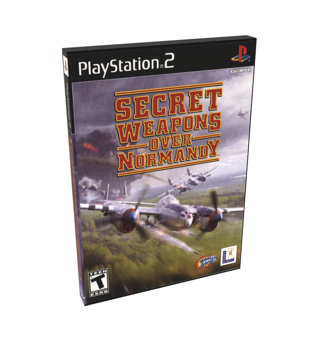 Secret Weapons Over Normandy | NTSC | Playstation 2 | PS2 | En | Reproduction Case and Booklet - NO GAME