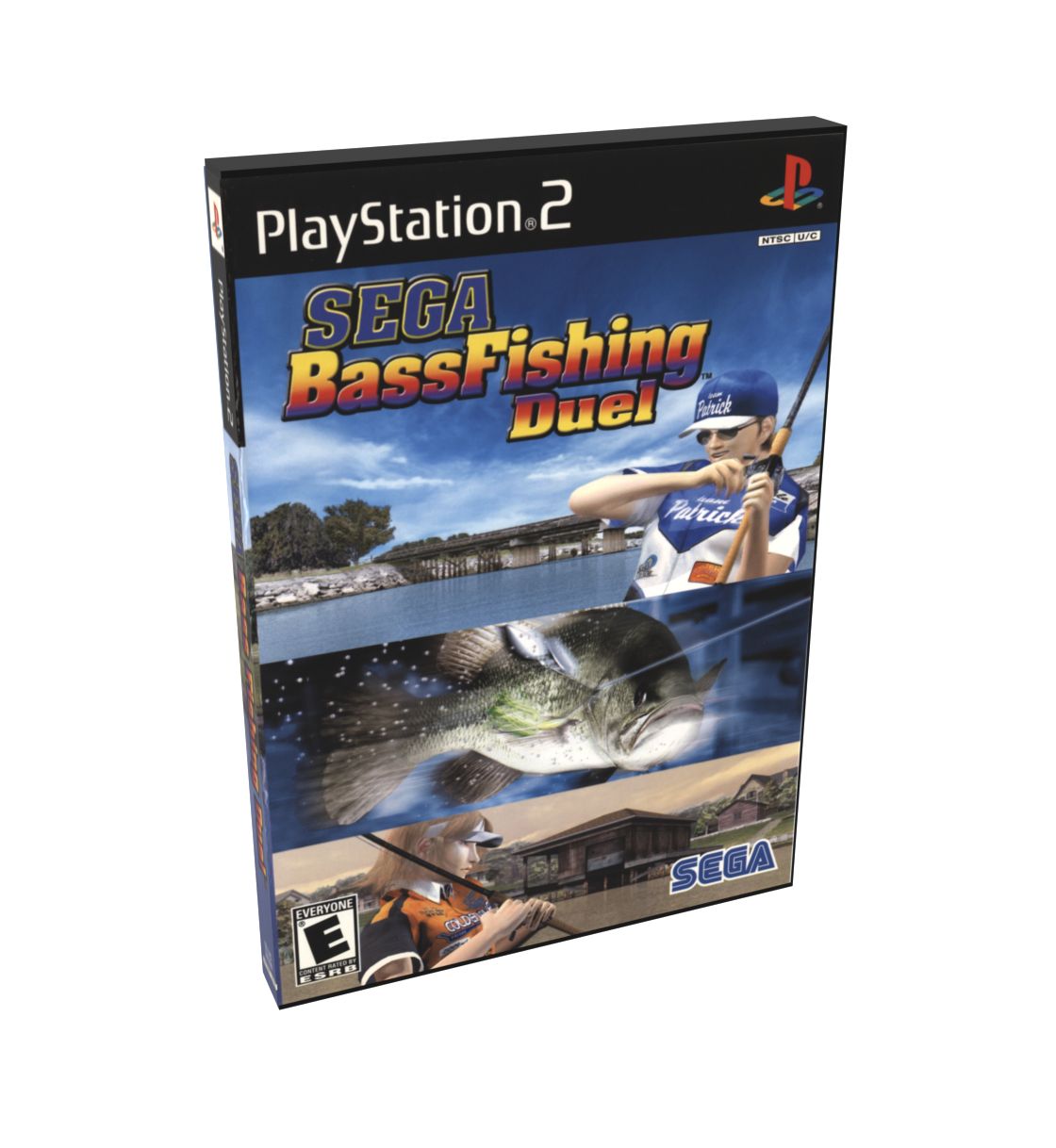 Sega BassFishing Duel | NTSC | Playstation 2 | PS2 | En | Reproduction Case and Booklet - NO GAME