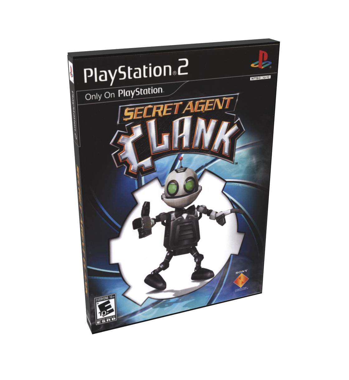 Secret Agent Clank | NTSC | Playstation 2 | PS2 | En | Reproduction Case and Booklet - NO GAME
