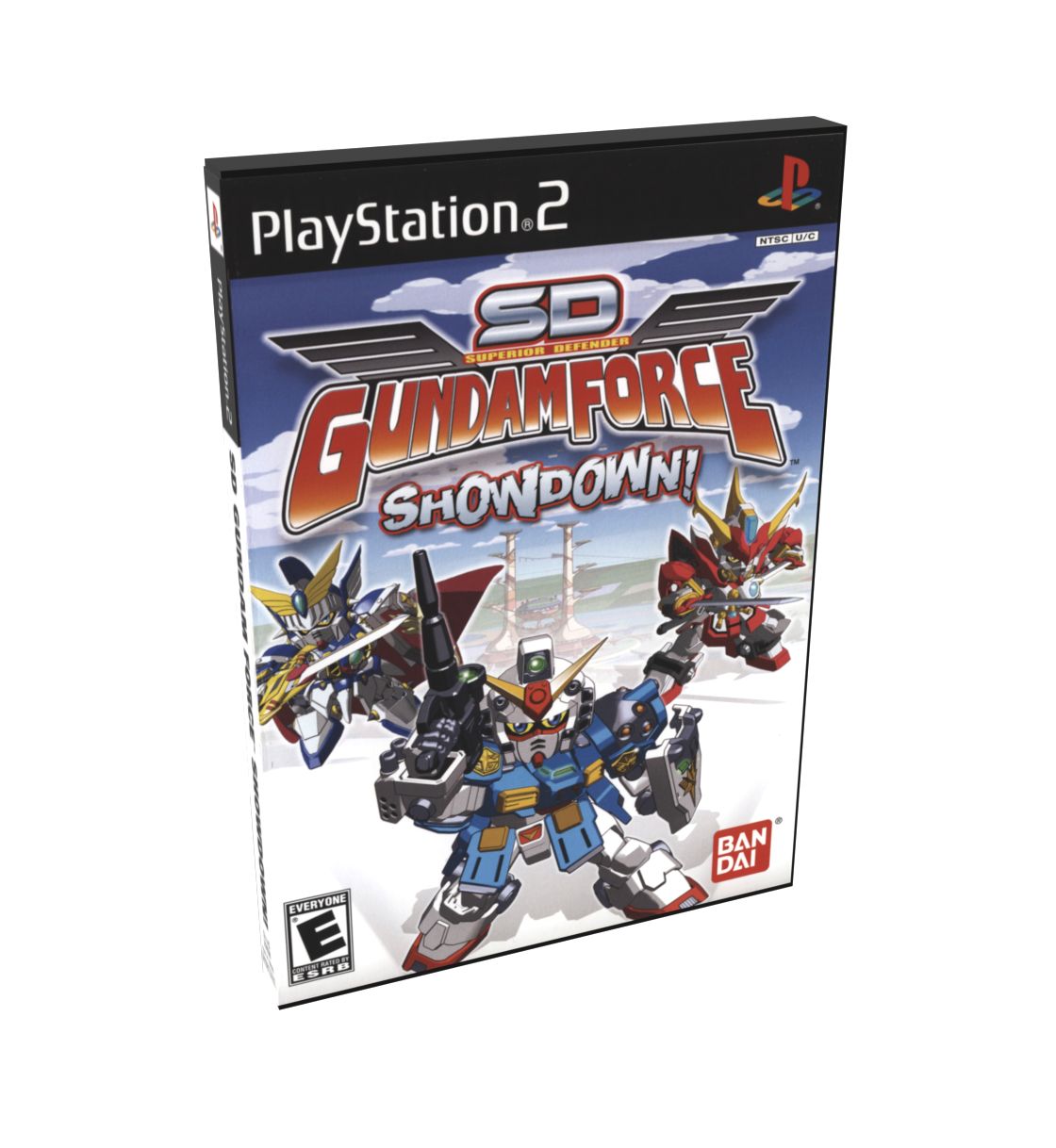 SD Gundam Force Showdown! | NTSC | Playstation 2 | PS2 | En | Reproduction Case and Booklet - NO GAME