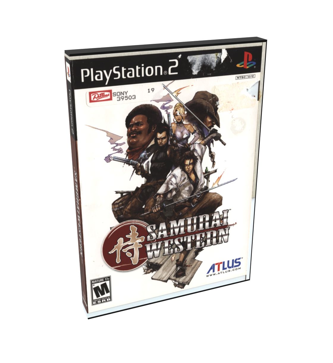 Samurai Western (inside) | NTSC | Playstation 2 | PS2 | En | Reproduction Case and Booklet - NO GAME