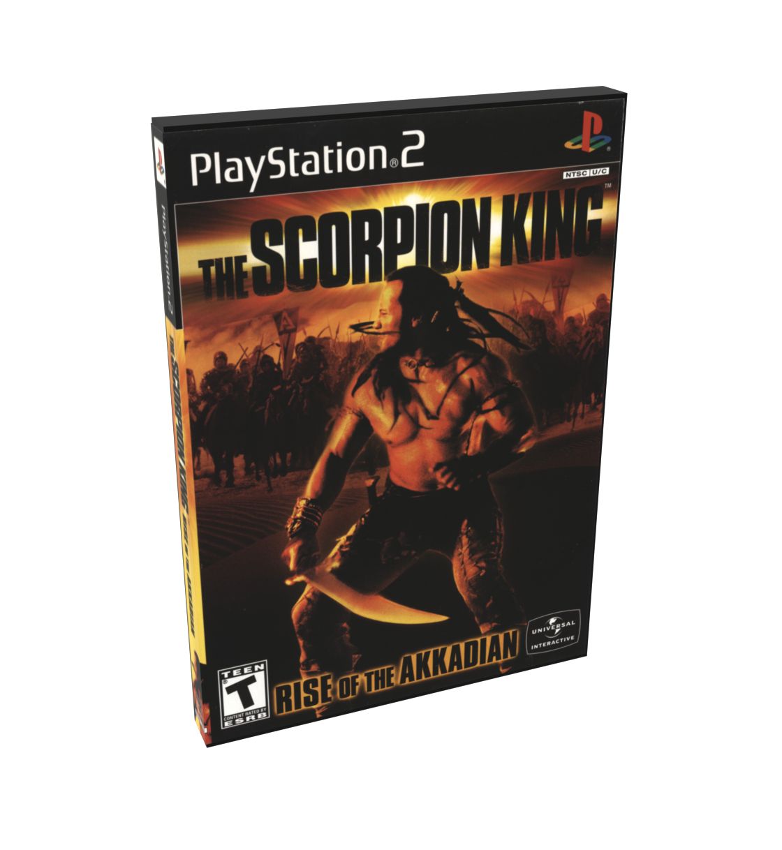 Scorpion King, The Rise of the Akkadian | NTSC | Playstation 2 | PS2 | En | Reproduction Case and Booklet - NO GAME