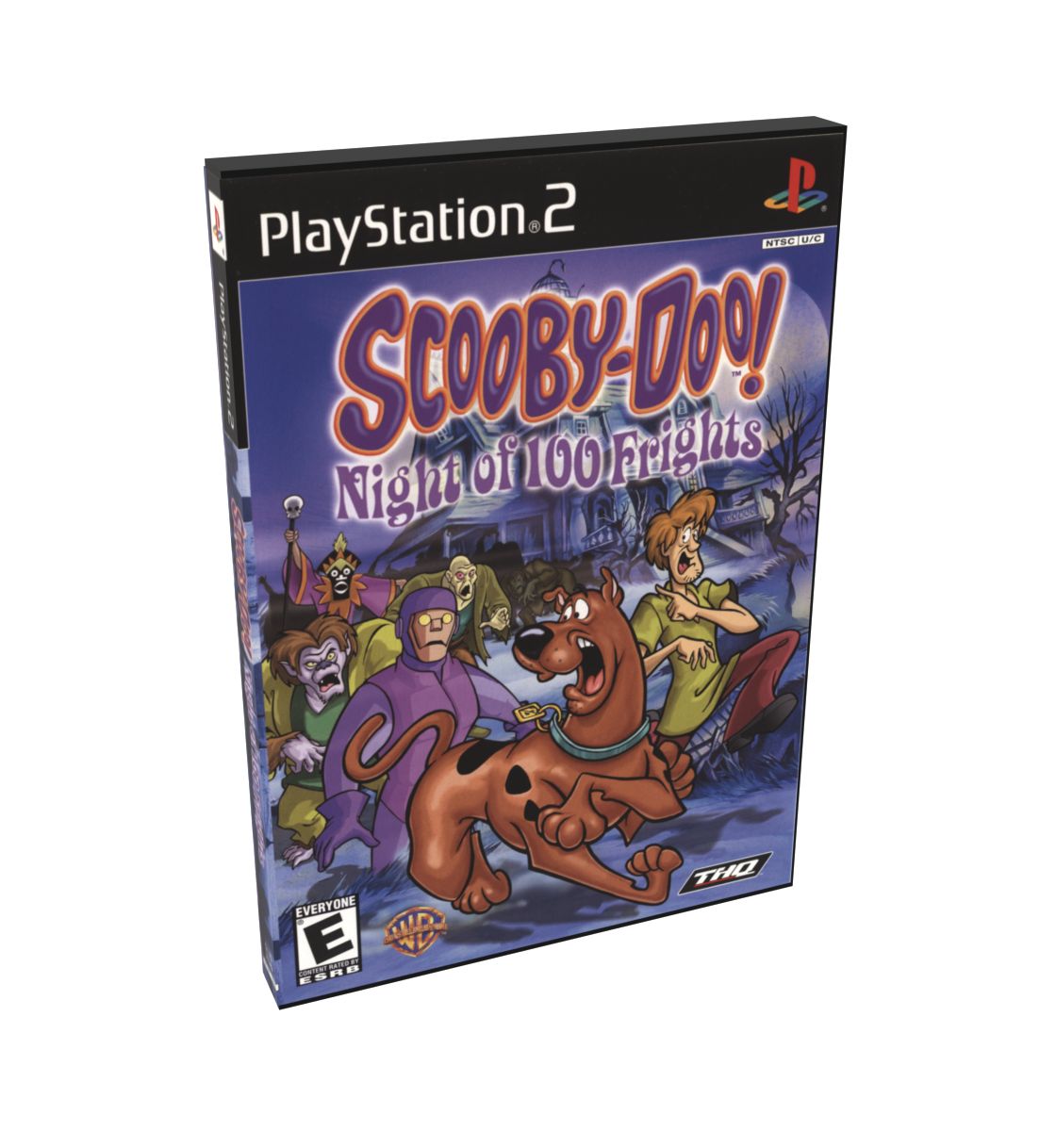 Scooby Doo! Night of 100 Frights | NTSC | Playstation 2 | PS2 | En | Reproduction Case and Booklet - NO GAME