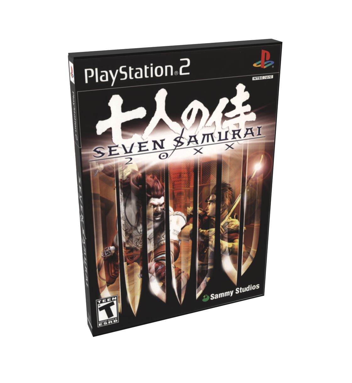 Seven Samurai 20XX | NTSC | Playstation 2 | PS2 | En | Reproduction Case and Booklet - NO GAME