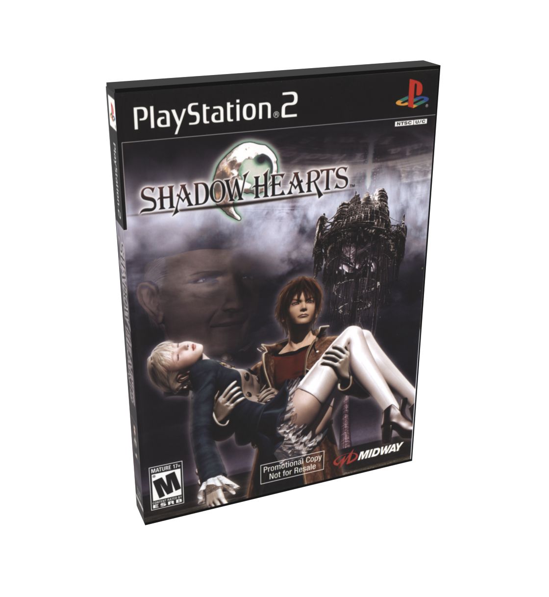 Shadow Hearts (NFR) | NTSC | Playstation 2 | PS2 | En | Reproduction Case and Booklet - NO GAME