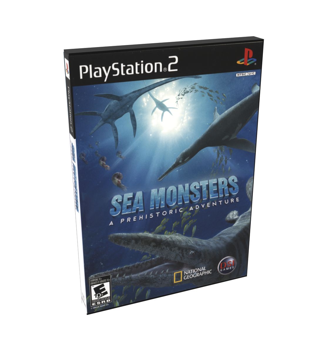 Sea Monsters A Prehistoric Adventure | NTSC | Playstation 2 | PS2 | En | Reproduction Case and Booklet - NO GAME