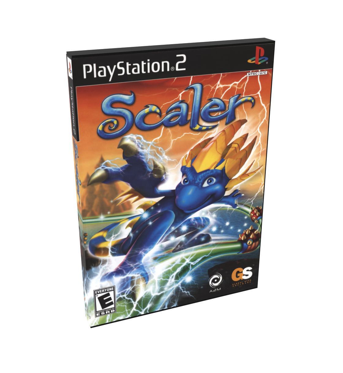 Scaler | NTSC | Playstation 2 | PS2 | En | Reproduction Case and Booklet - NO GAME