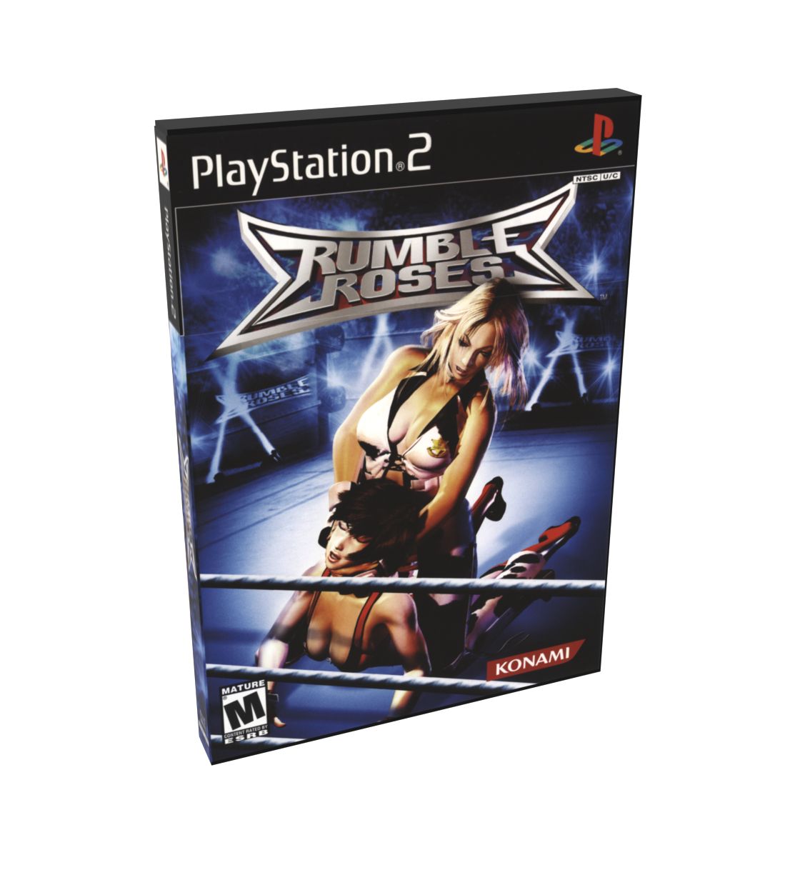 Rumble Roses | NTSC | Playstation 2 | PS2 | En | Reproduction Case and Booklet - NO GAME
