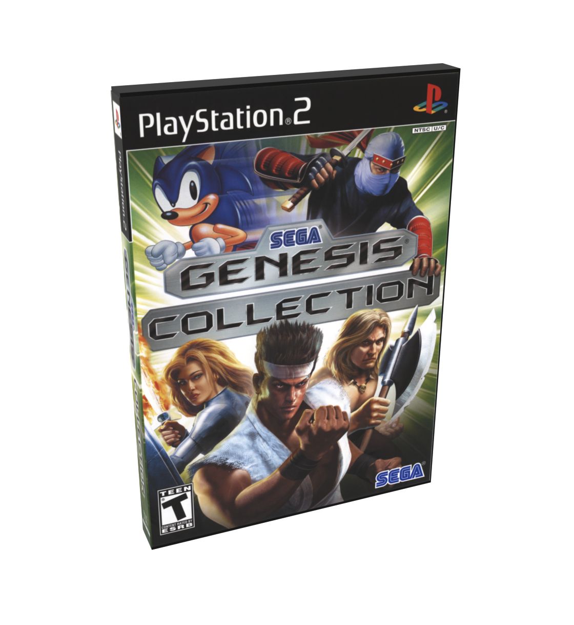Sega Genesis Collection | NTSC | Playstation 2 | PS2 | En | Reproduction Case and Booklet - NO GAME