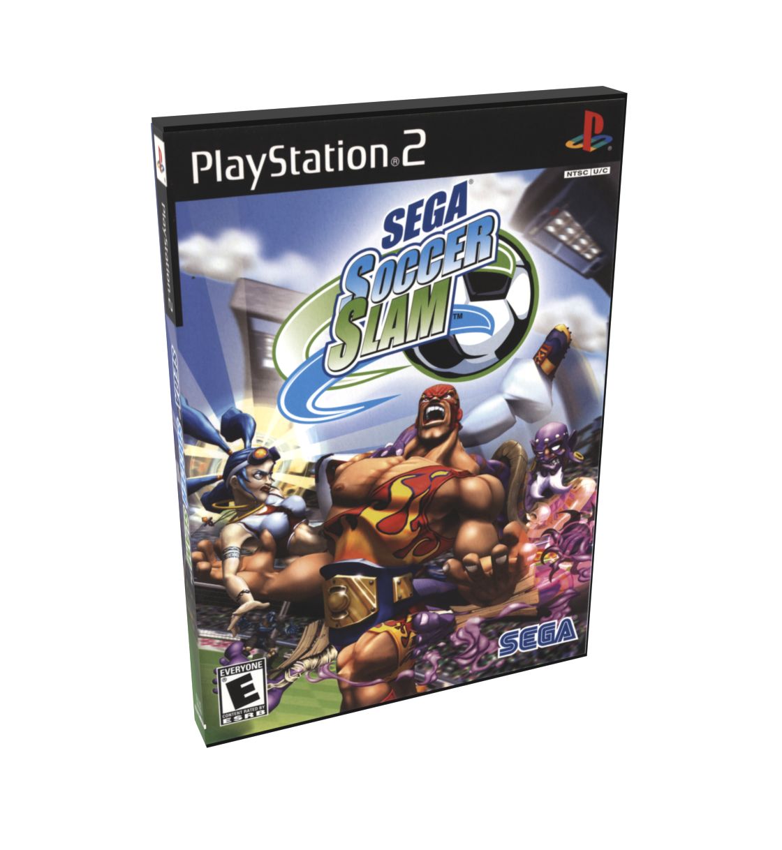 Sega Soccer Slam | NTSC | Playstation 2 | PS2 | En | Reproduction Case and Booklet - NO GAME