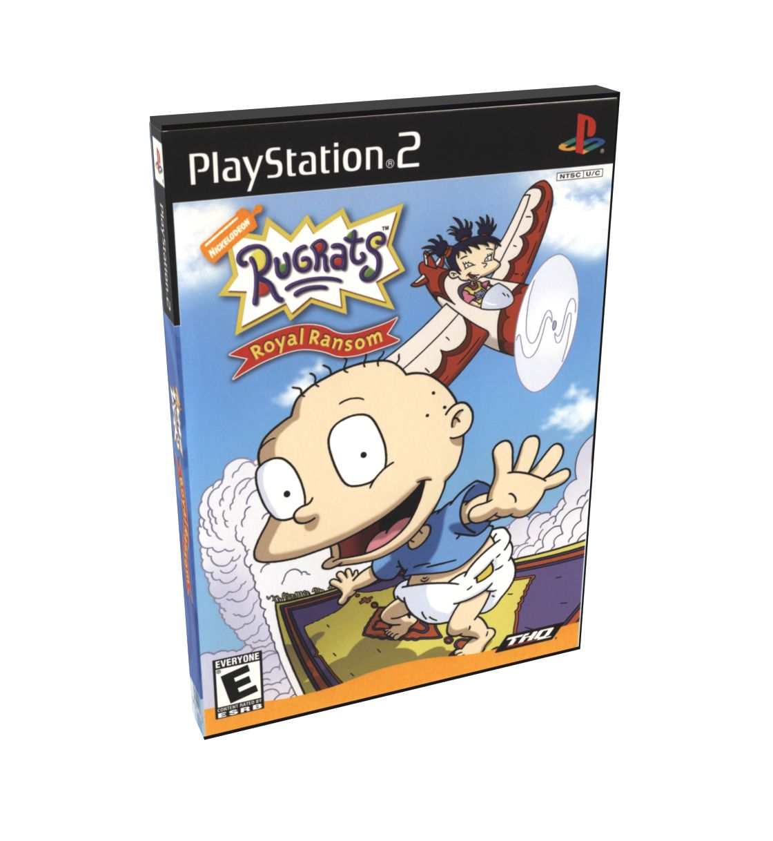 Rugrats Royal Ransom | NTSC | Playstation 2 | PS2 | En | Reproduction Case and Booklet - NO GAME