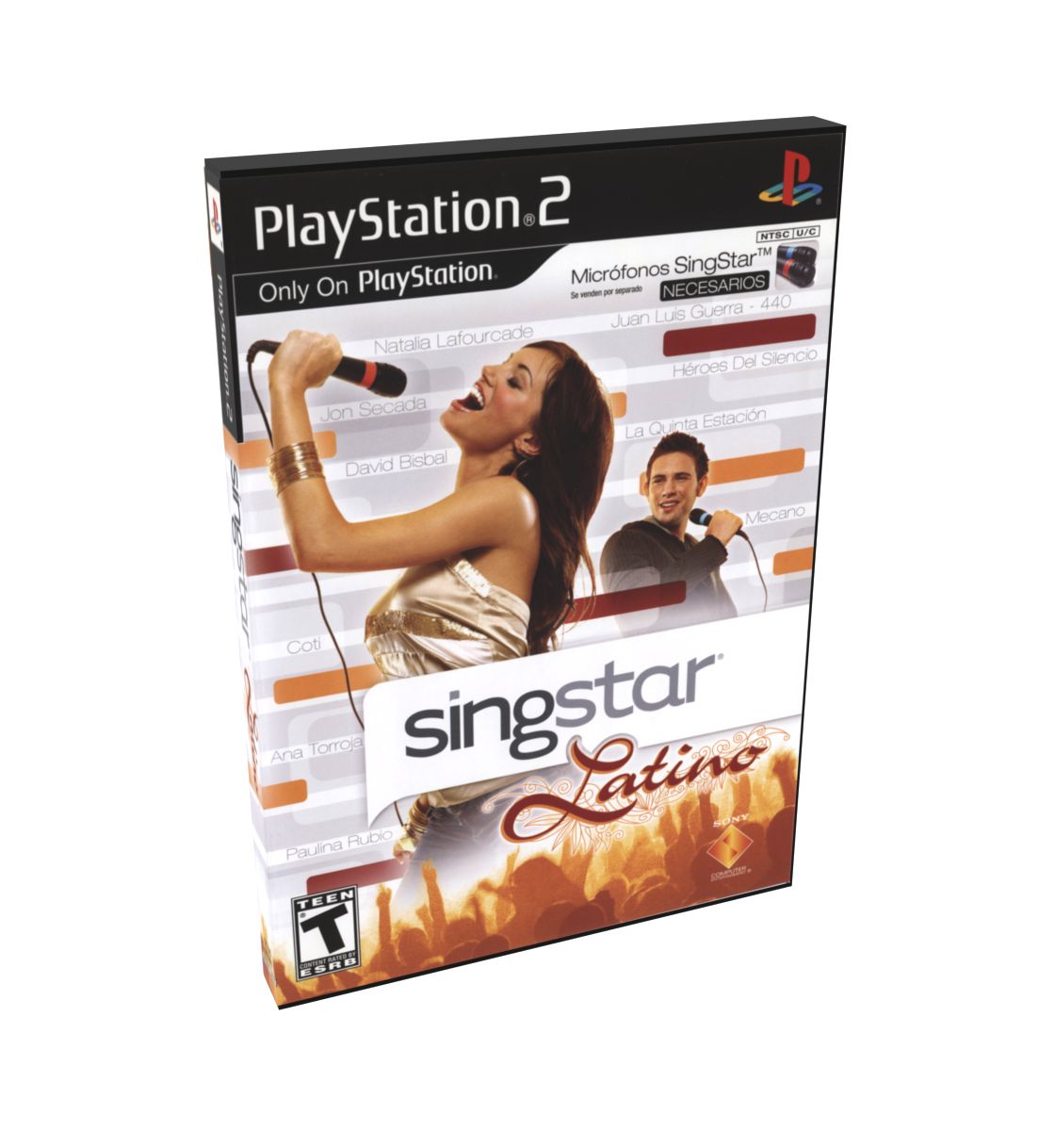 SingStar Latino | NTSC | Playstation 2 | PS2 | En | Reproduction Case and Booklet - NO GAME