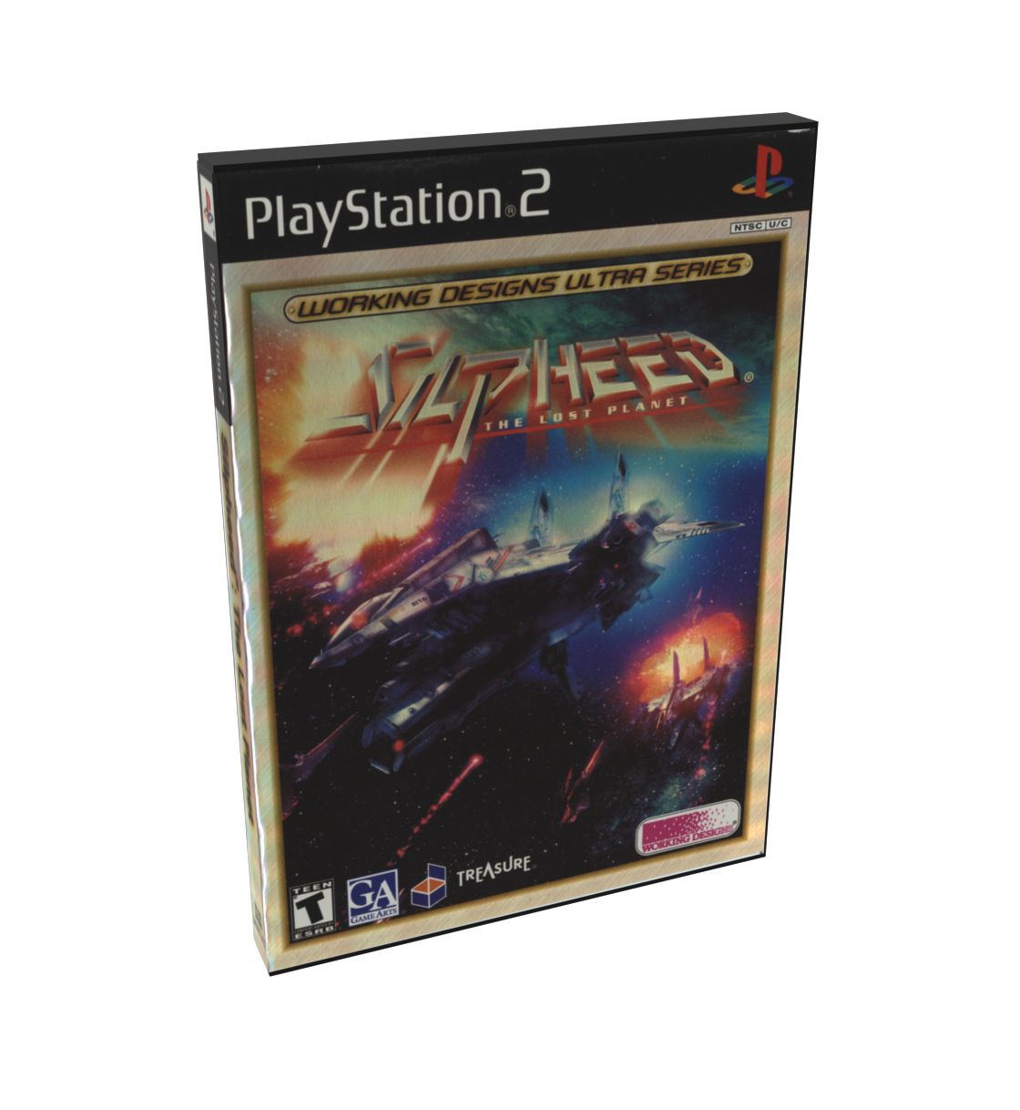 Silpheed The Lost Planet | NTSC | Playstation 2 | PS2 | En | Reproduction Case and Booklet - NO GAME