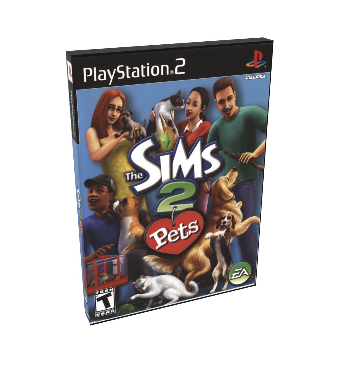 Sims 2, The Pets | NTSC | Playstation 2 | PS2 | En | Reproduction Case and Booklet - NO GAME