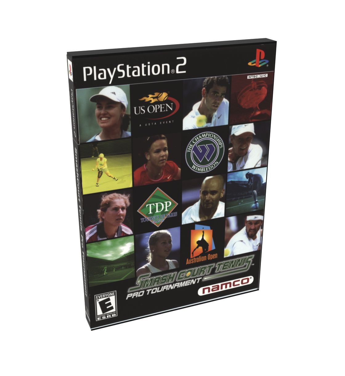Smash Court Tennis Pro Tournament | NTSC | Playstation 2 | PS2 | En | Reproduction Case and Booklet - NO GAME