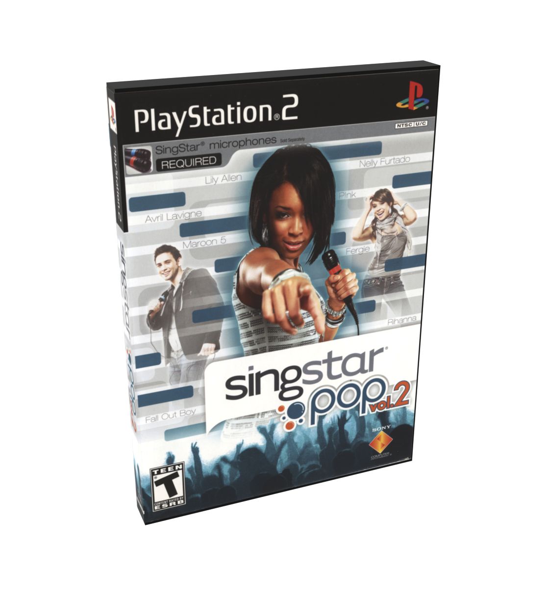 SingStar Pop Vol. 2 | NTSC | Playstation 2 | PS2 | En | Reproduction Case and Booklet - NO GAME