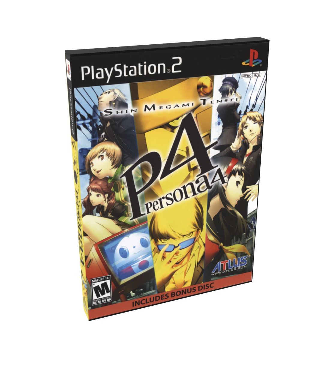 Shin Megami Tensei Persona 4 (Bonus Disc) | NTSC | Playstation 2 | PS2 | En | Reproduction Case and Booklet - NO GAME