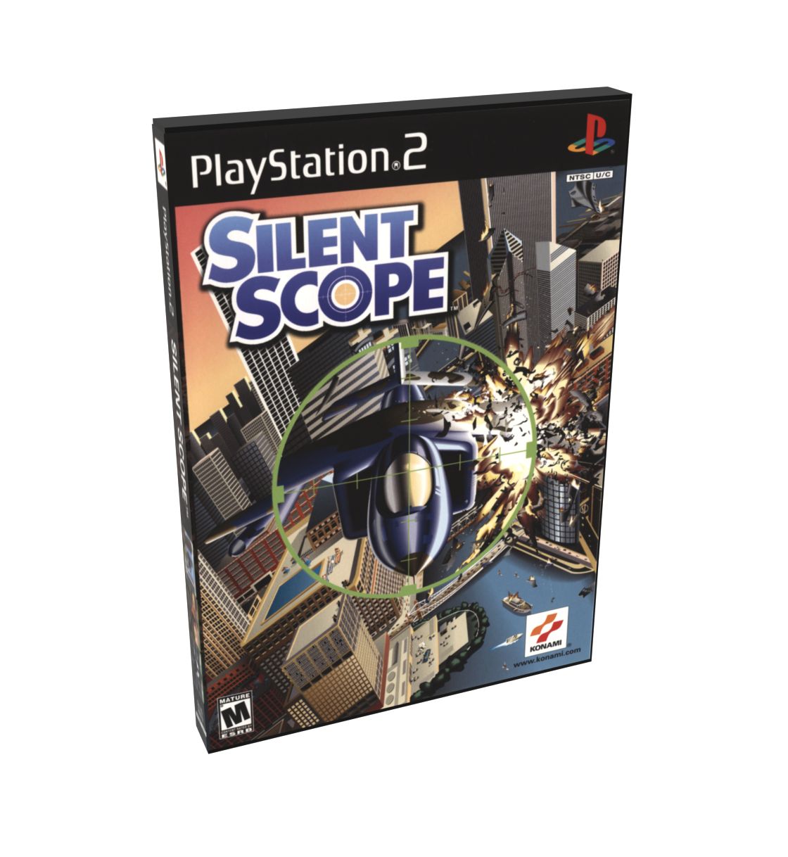 Silent Scope | NTSC | Playstation 2 | PS2 | En | Reproduction Case and Booklet - NO GAME
