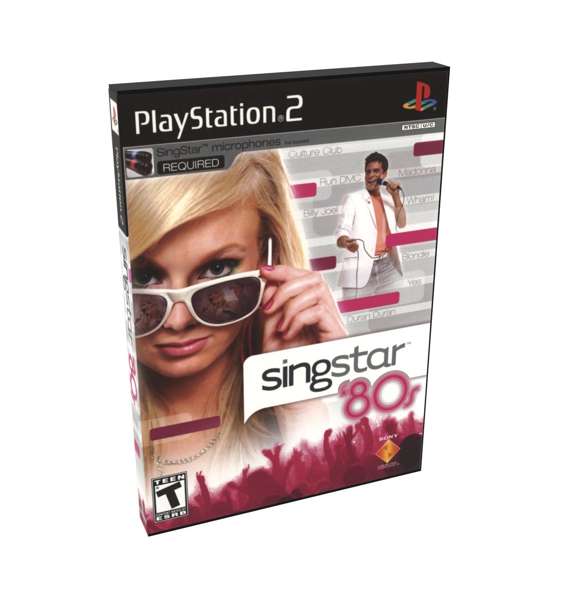 SingStar &#39;80s | NTSC | Playstation 2 | PS2 | En | Reproduction Case and Booklet - NO GAME