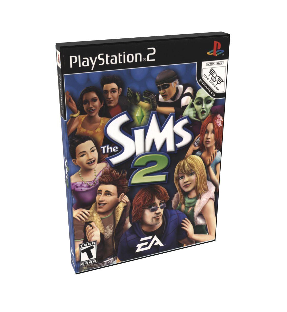 Sims 2, The | NTSC | Playstation 2 | PS2 | En | Reproduction Case and Booklet - NO GAME