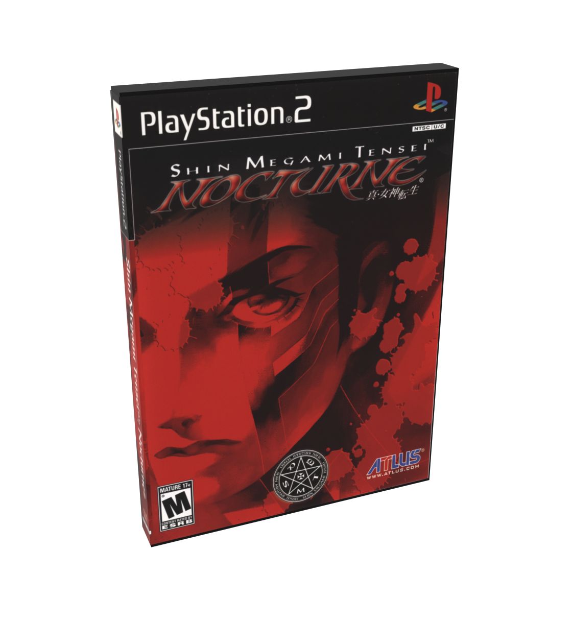 Shin Megami Tensei Nocturne (Limited Edition) | NTSC | Playstation 2 | PS2 | En | Reproduction Case and Booklet - NO GAME