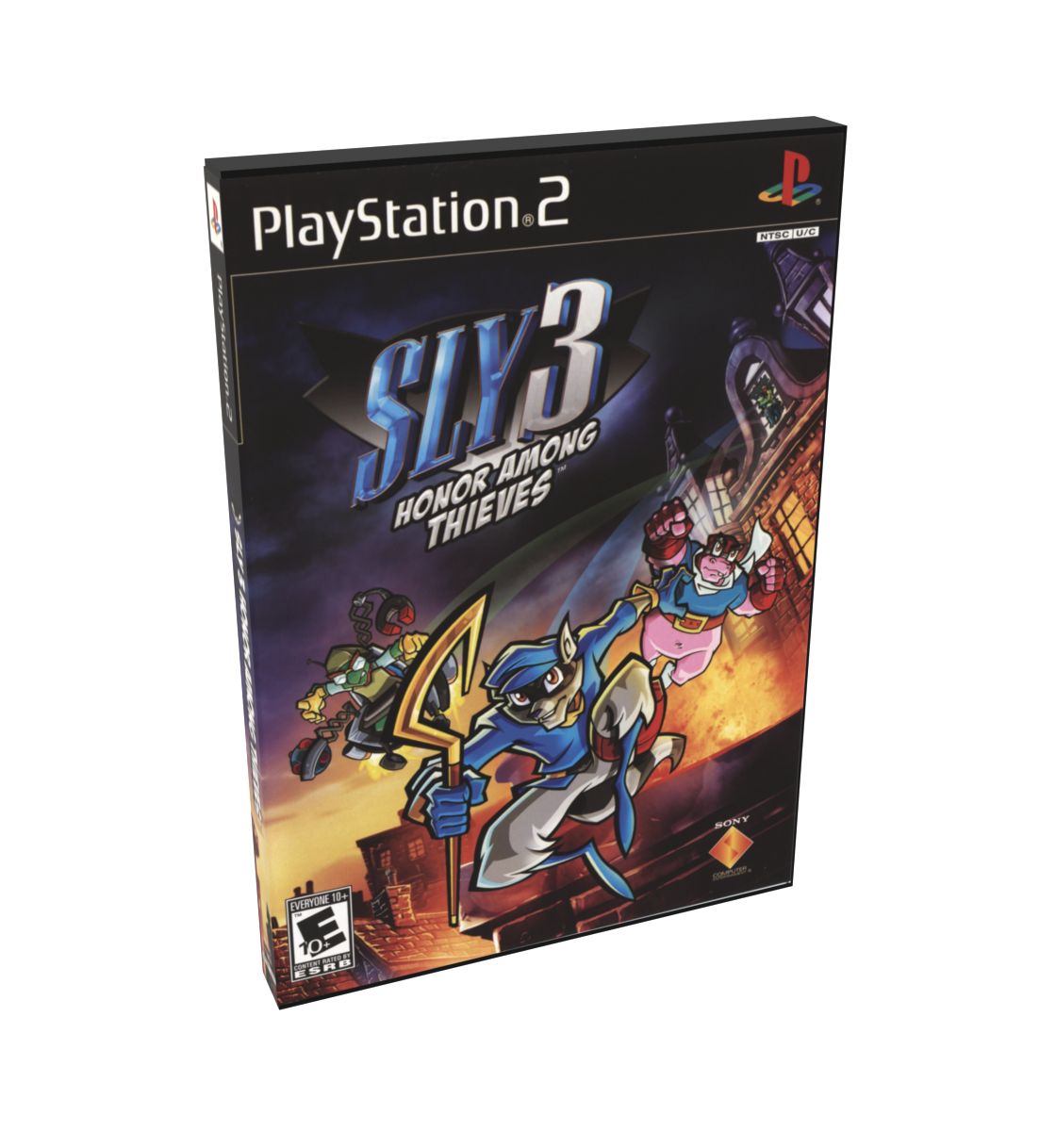 Sly 3 Honor Among Thieves | NTSC | Playstation 2 | PS2 | En | Reproduction Case and Booklet - NO GAME
