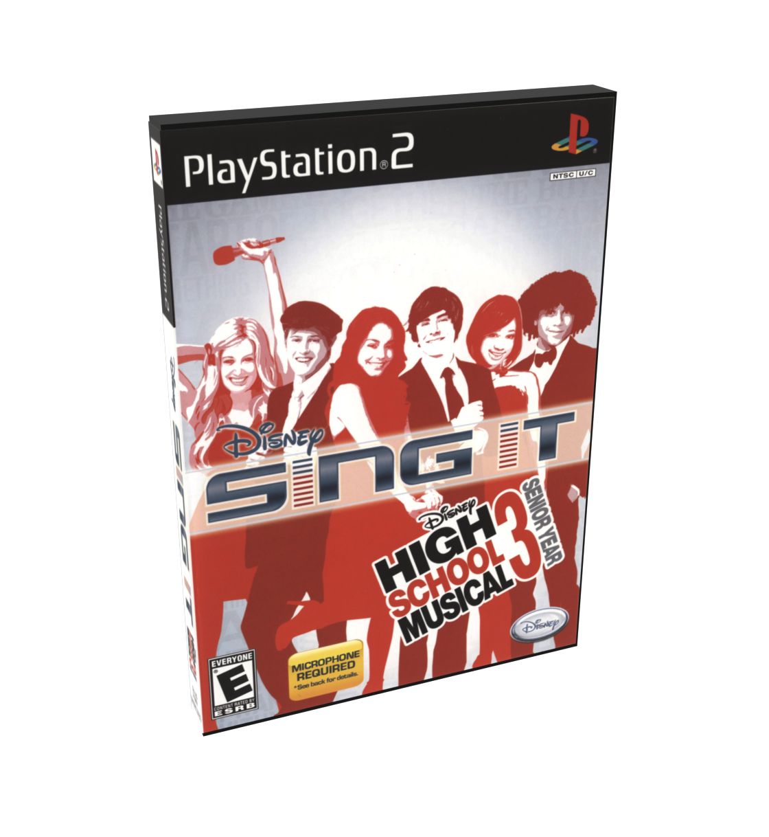 Sing It (Disney) High School Musical 3 Senior Year | NTSC | Playstation 2 | PS2 | En | Reproduction Case and Booklet - NO GAME