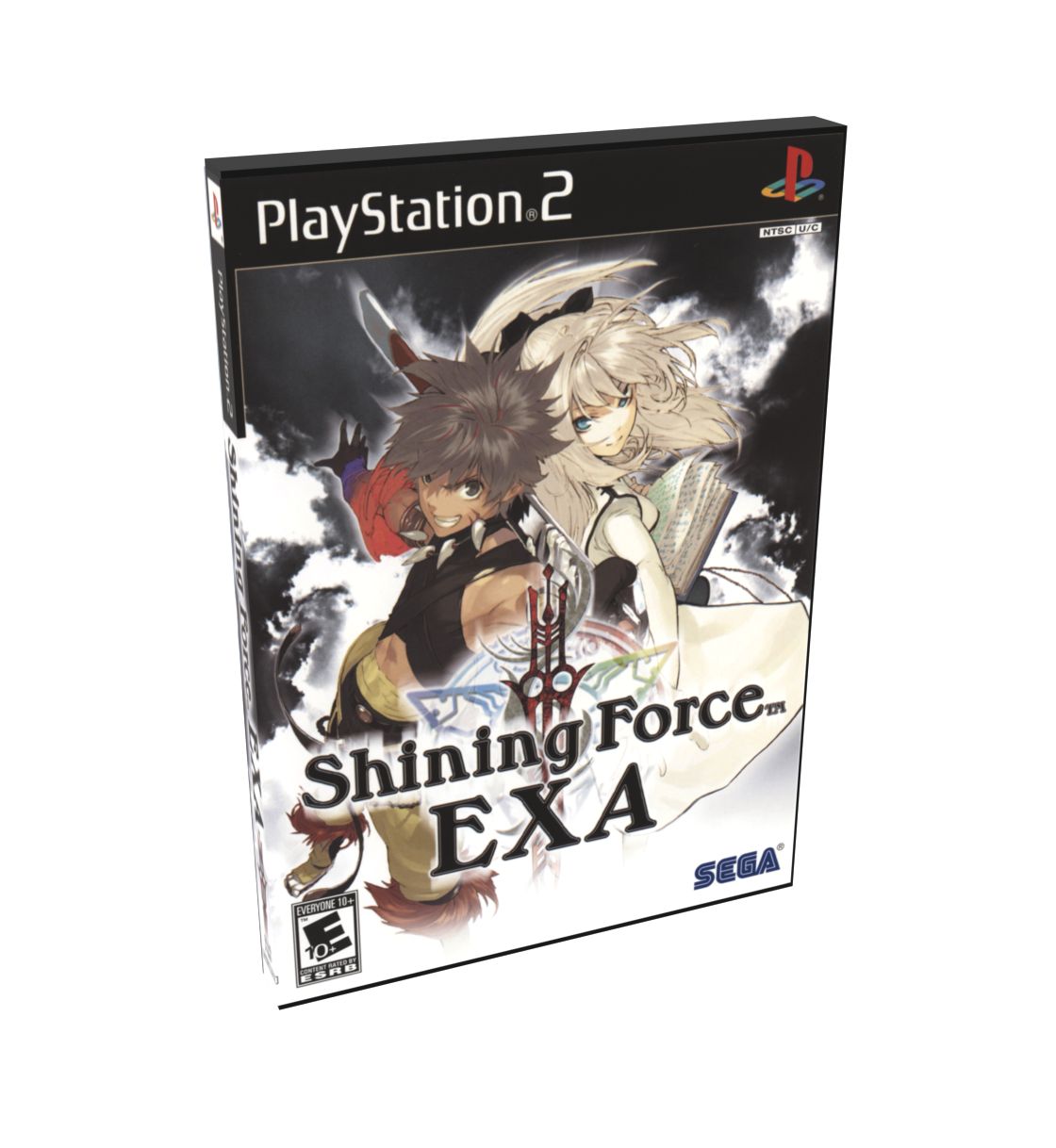 Shining Force EXA | NTSC | Playstation 2 | PS2 | En | Reproduction Case and Booklet - NO GAME