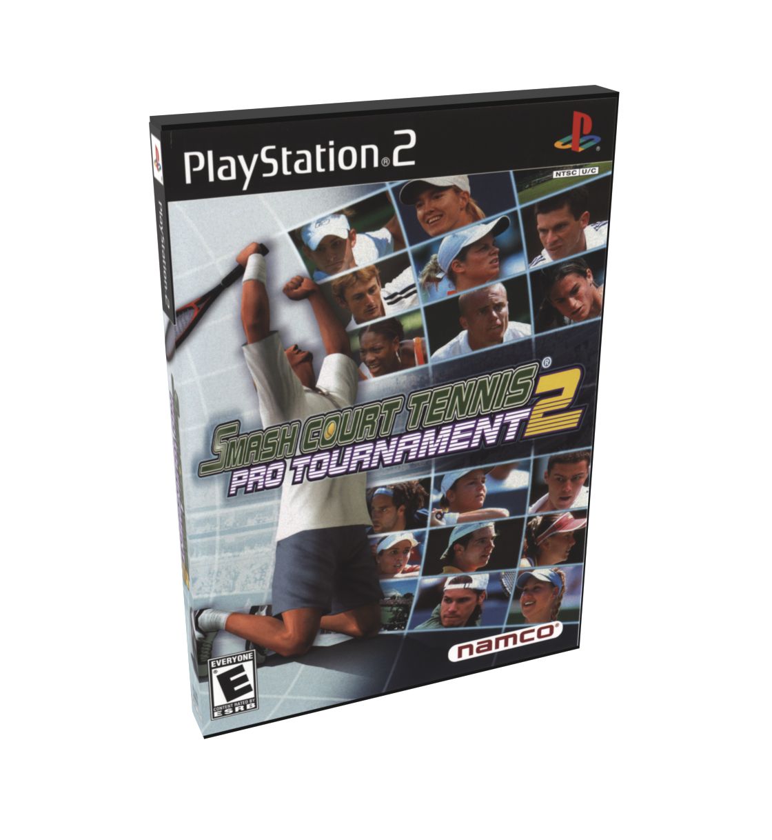 Smash Court Tennis Pro Tournament 2 | NTSC | Playstation 2 | PS2 | En | Reproduction Case and Booklet - NO GAME