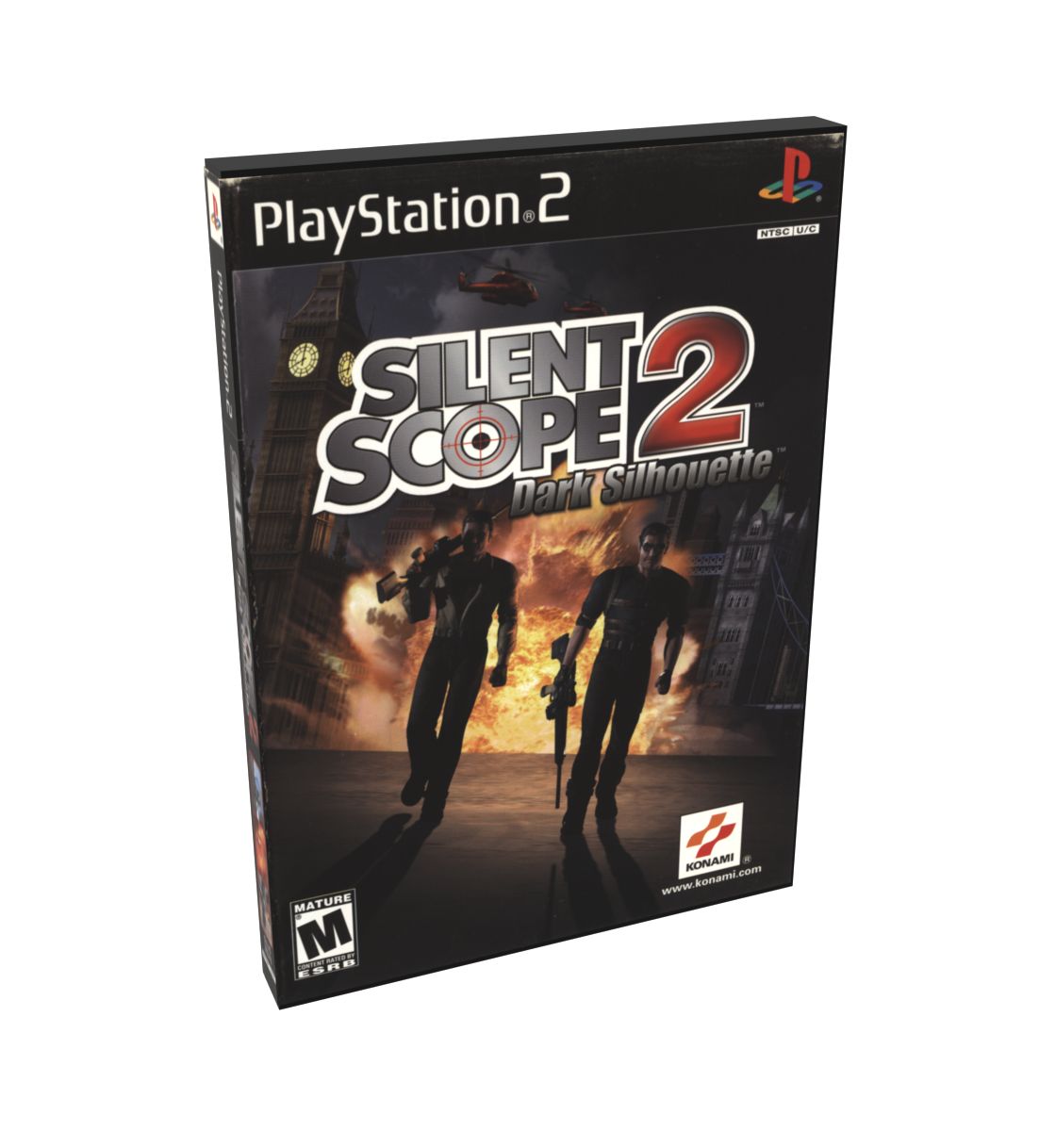 Silent Scope 2 Dark Silhouette | NTSC | Playstation 2 | PS2 | En | Reproduction Case and Booklet - NO GAME