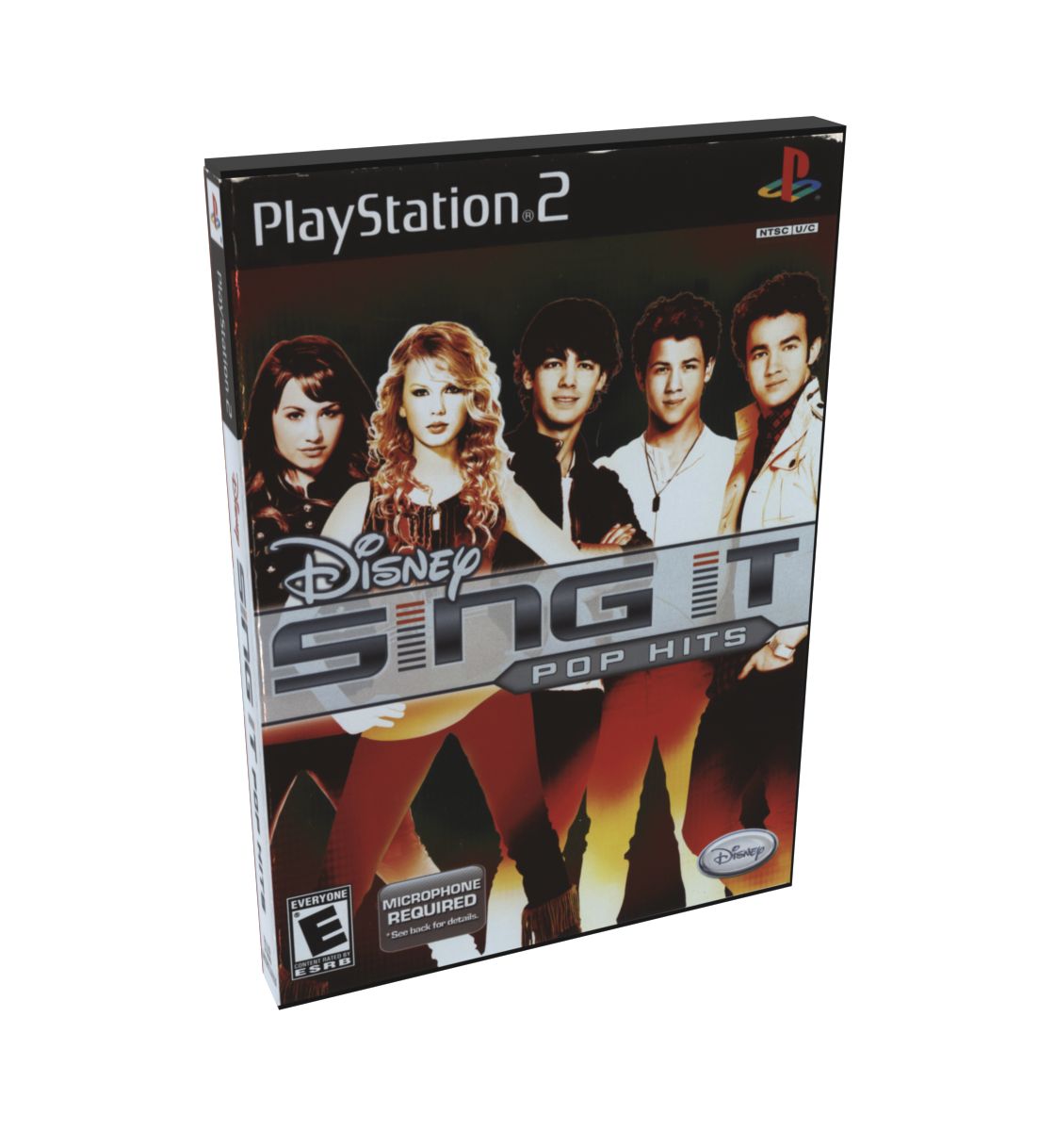 Sing It (Disney) Pop Hits | NTSC | Playstation 2 | PS2 | En | Reproduction Case and Booklet - NO GAME