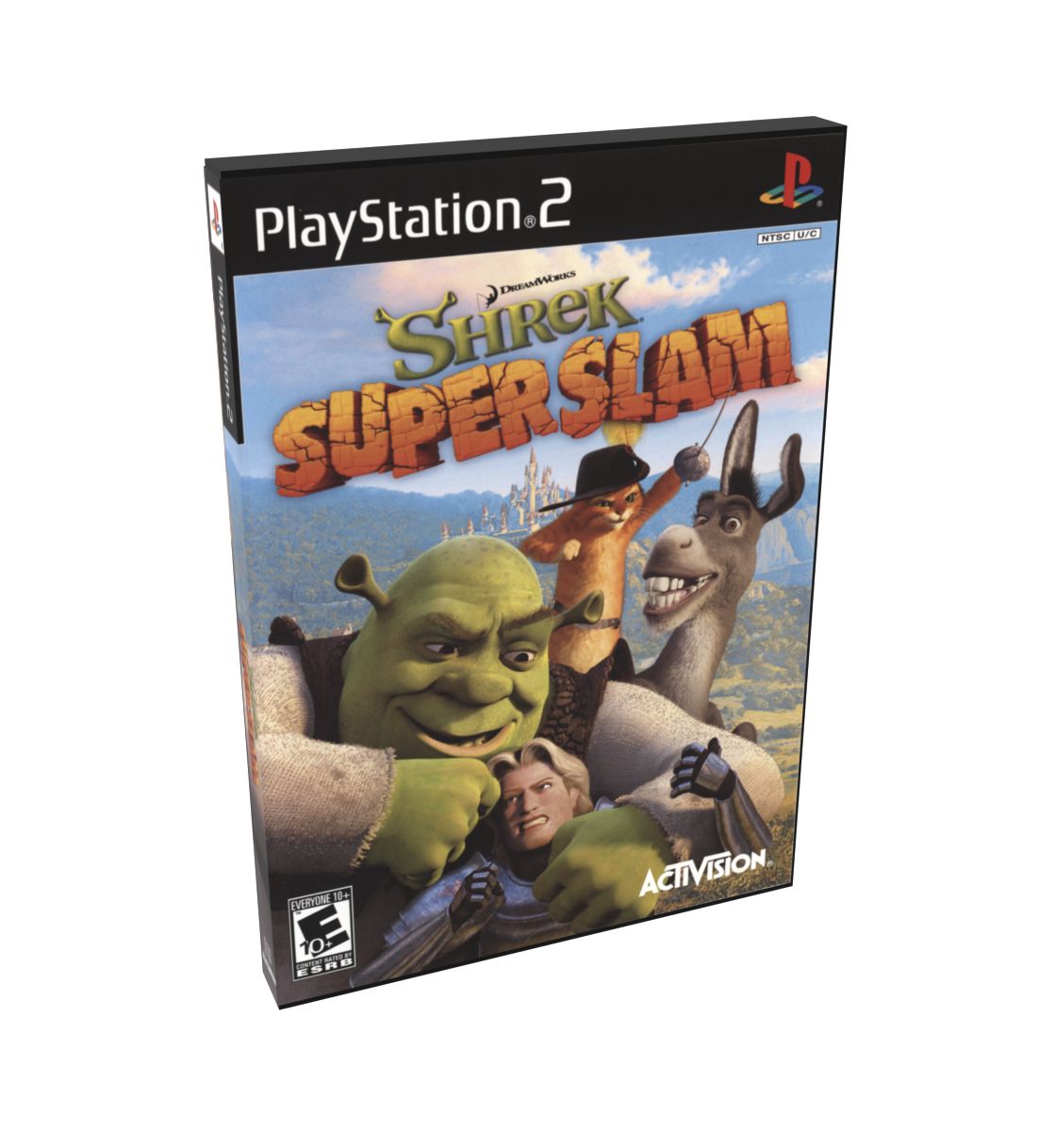 Shrek SuperSlam | NTSC | Playstation 2 | PS2 | En | Reproduction Case and Booklet - NO GAME