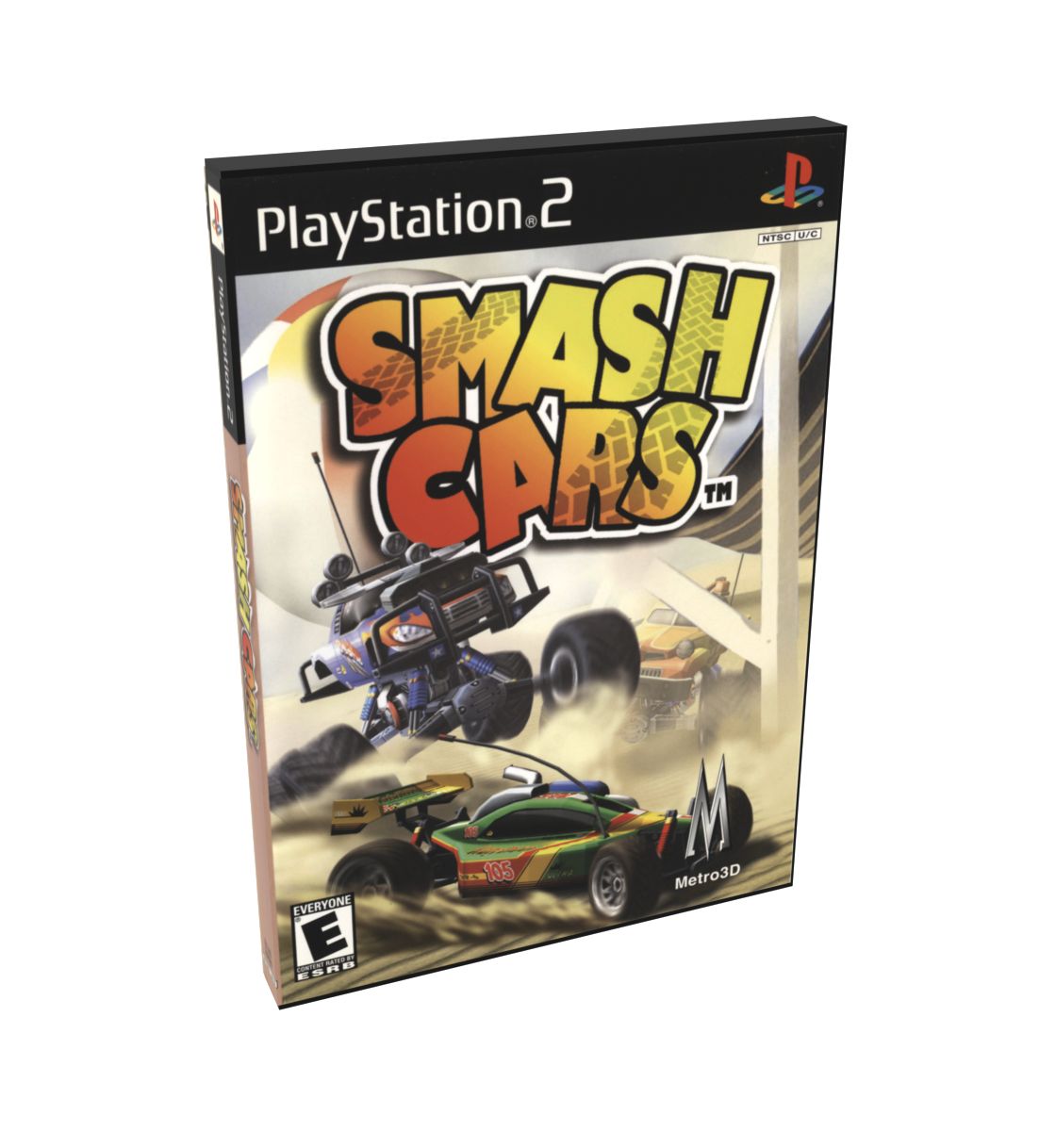 Smash Cars | NTSC | Playstation 2 | PS2 | En | Reproduction Case and Booklet - NO GAME