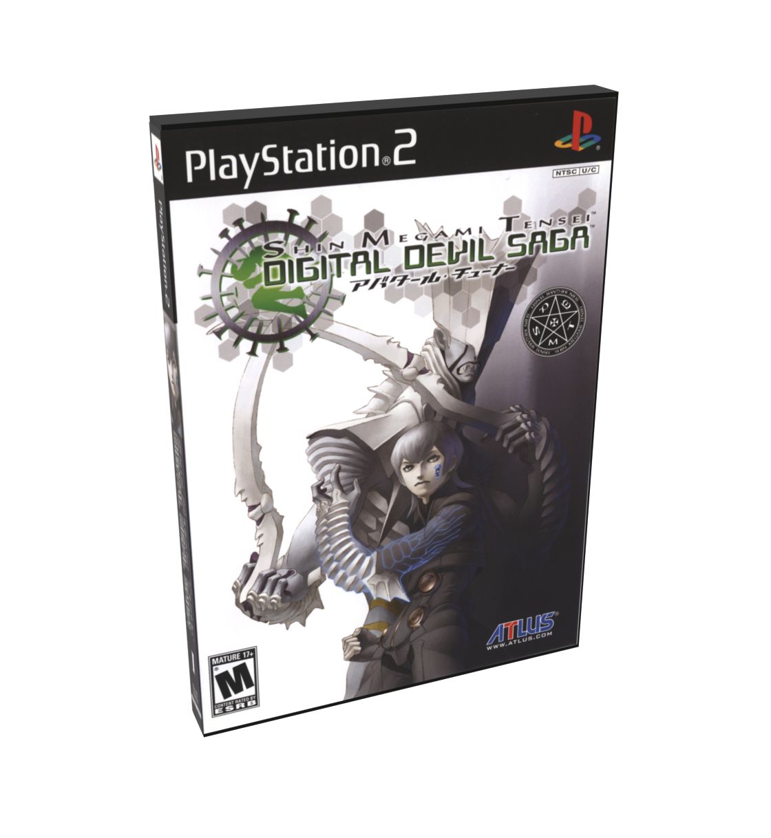 Shin Megami Tensei Digital Devil Saga | NTSC | Playstation 2 | PS2 | En | Reproduction Case and Booklet - NO GAME