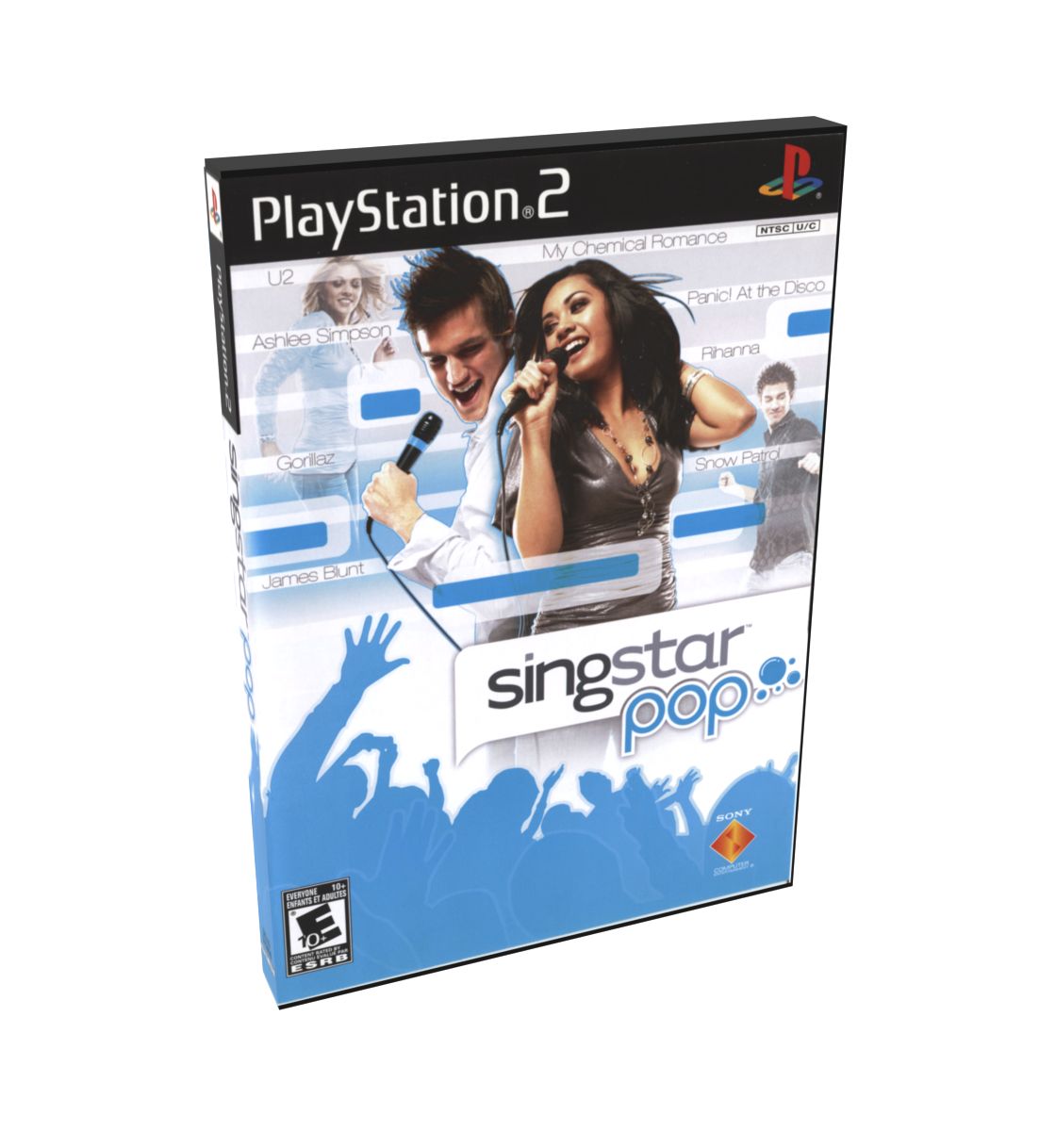 SingStar Pop | NTSC | Playstation 2 | PS2 | En | Reproduction Case and Booklet - NO GAME