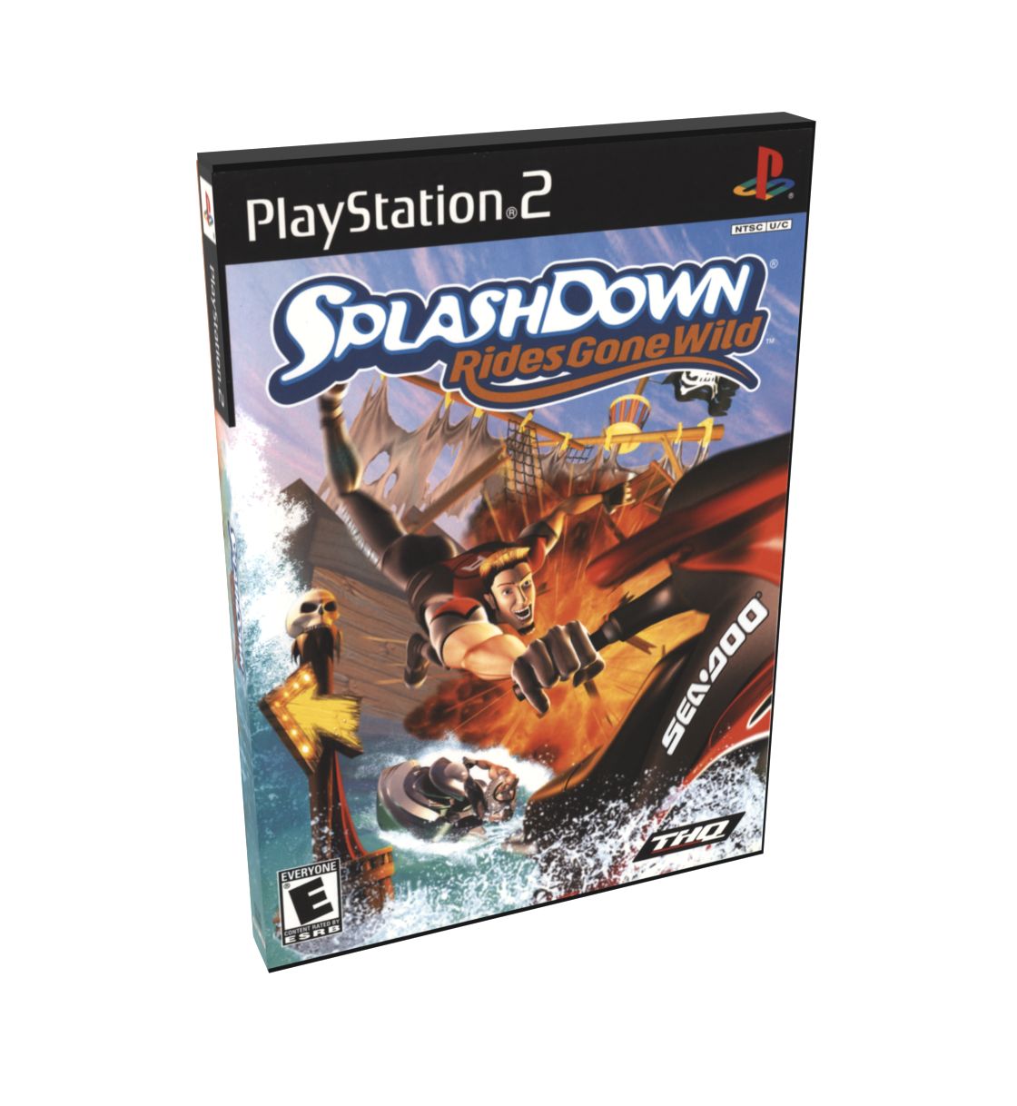 Splashdown Rides Gone Wild (Bonus Disc) | NTSC | Playstation 2 | PS2 | En | Reproduction Case and Booklet - NO GAME
