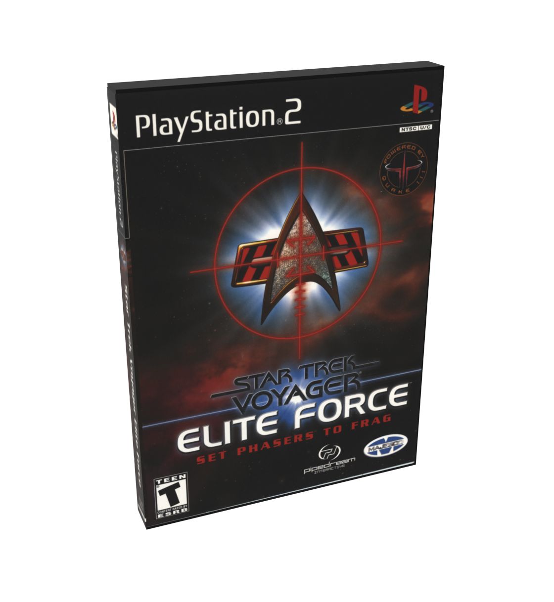 Star Trek Voyager Elite Force | NTSC | Playstation 2 | PS2 | En | Reproduction Case and Booklet - NO GAME