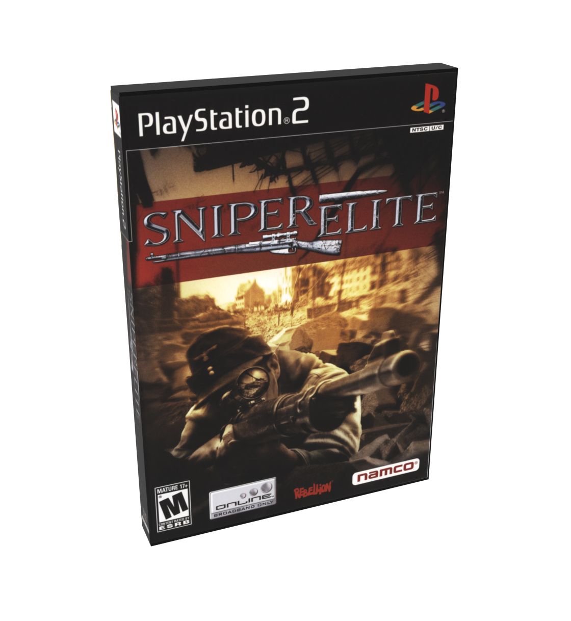 Sniper Elite | NTSC | Playstation 2 | PS2 | En | Reproduction Case and Booklet - NO GAME