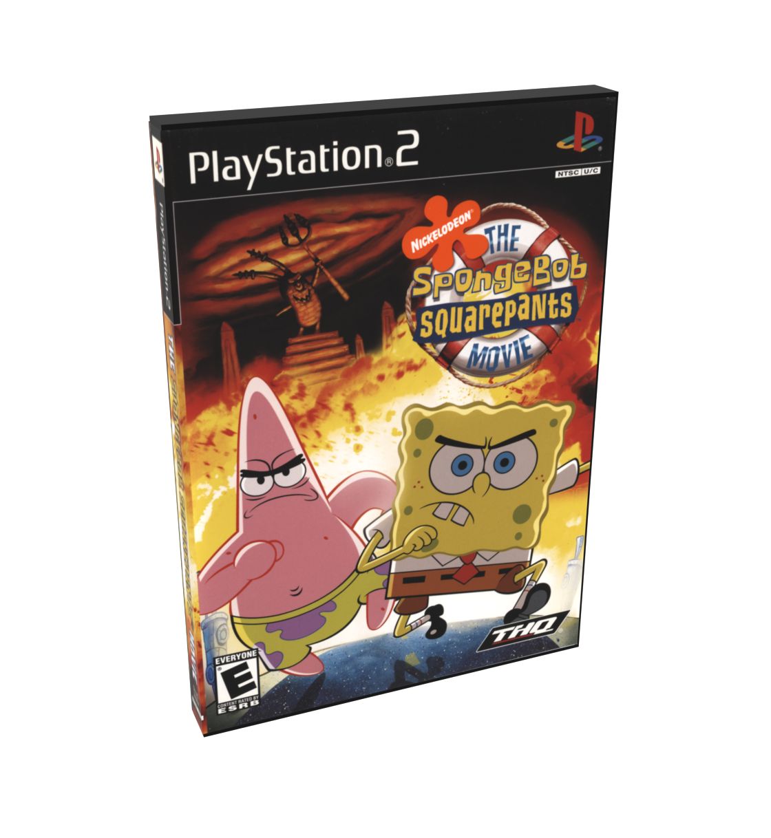 SpongeBob SquarePants The Movie | NTSC | Playstation 2 | PS2 | En | Reproduction Case and Booklet - NO GAME