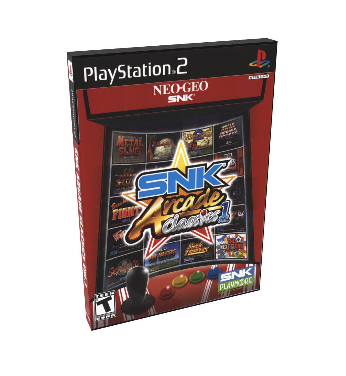 SNK Arcade Classics Vol.1 | NTSC | Playstation 2 | PS2 | En | Reproduction Case and Booklet - NO GAME
