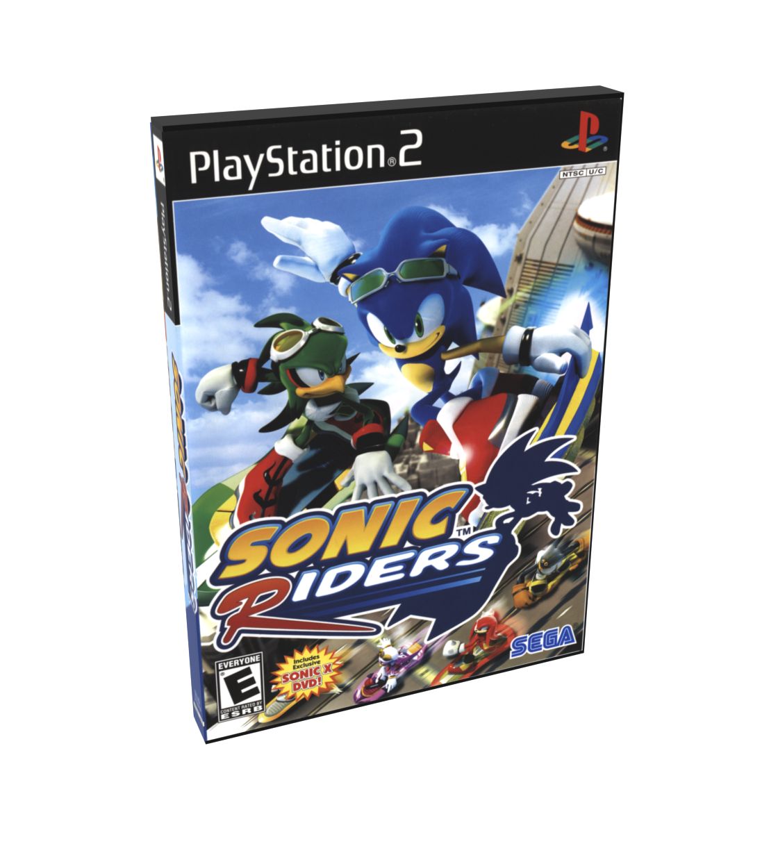 Sonic Riders (Bonus Disc) | NTSC | Playstation 2 | PS2 | En | Reproduction Case and Booklet - NO GAME