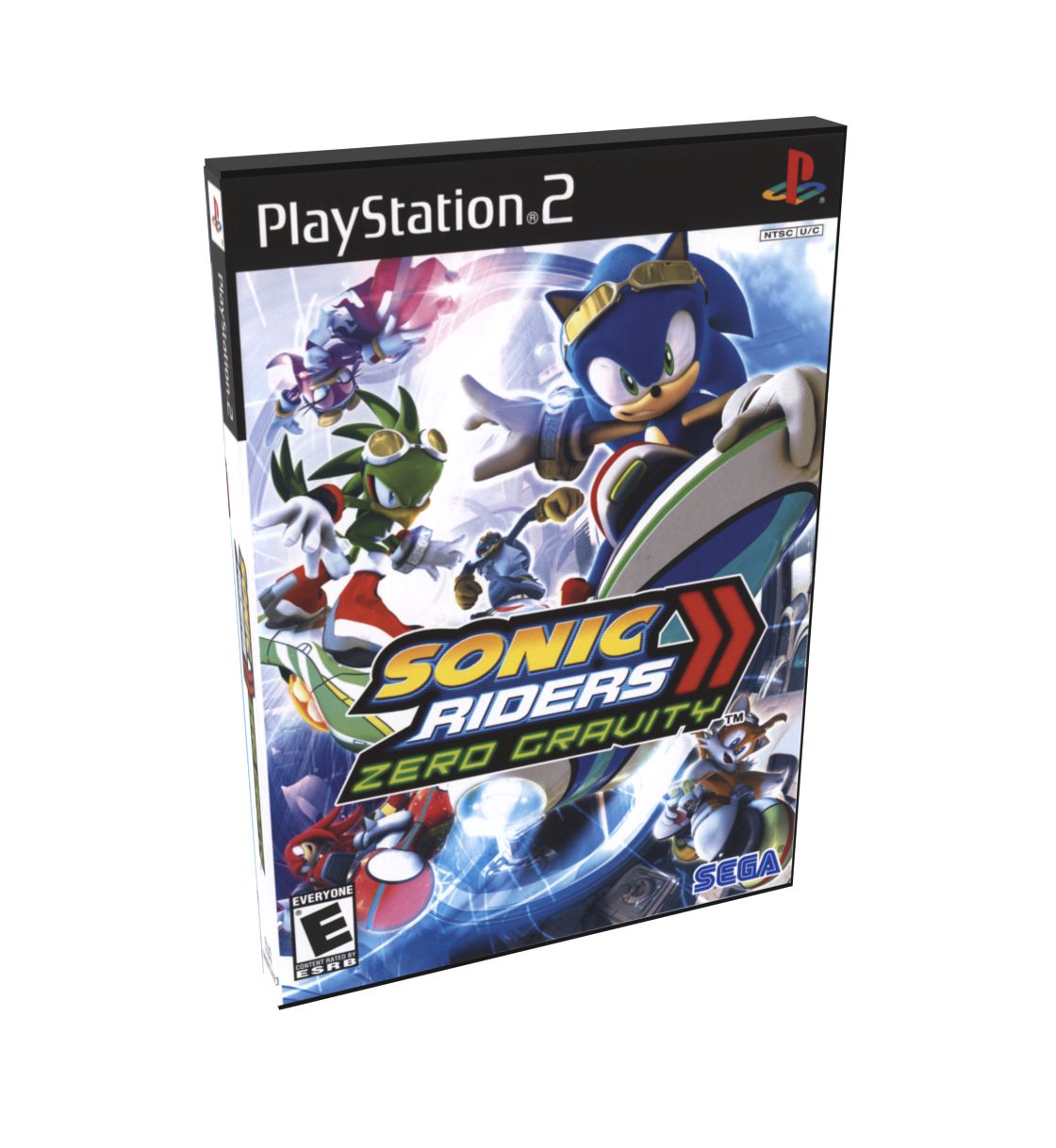 Sonic Riders Zero Gravity | NTSC | Playstation 2 | PS2 | En | Reproduction Case and Booklet - NO GAME