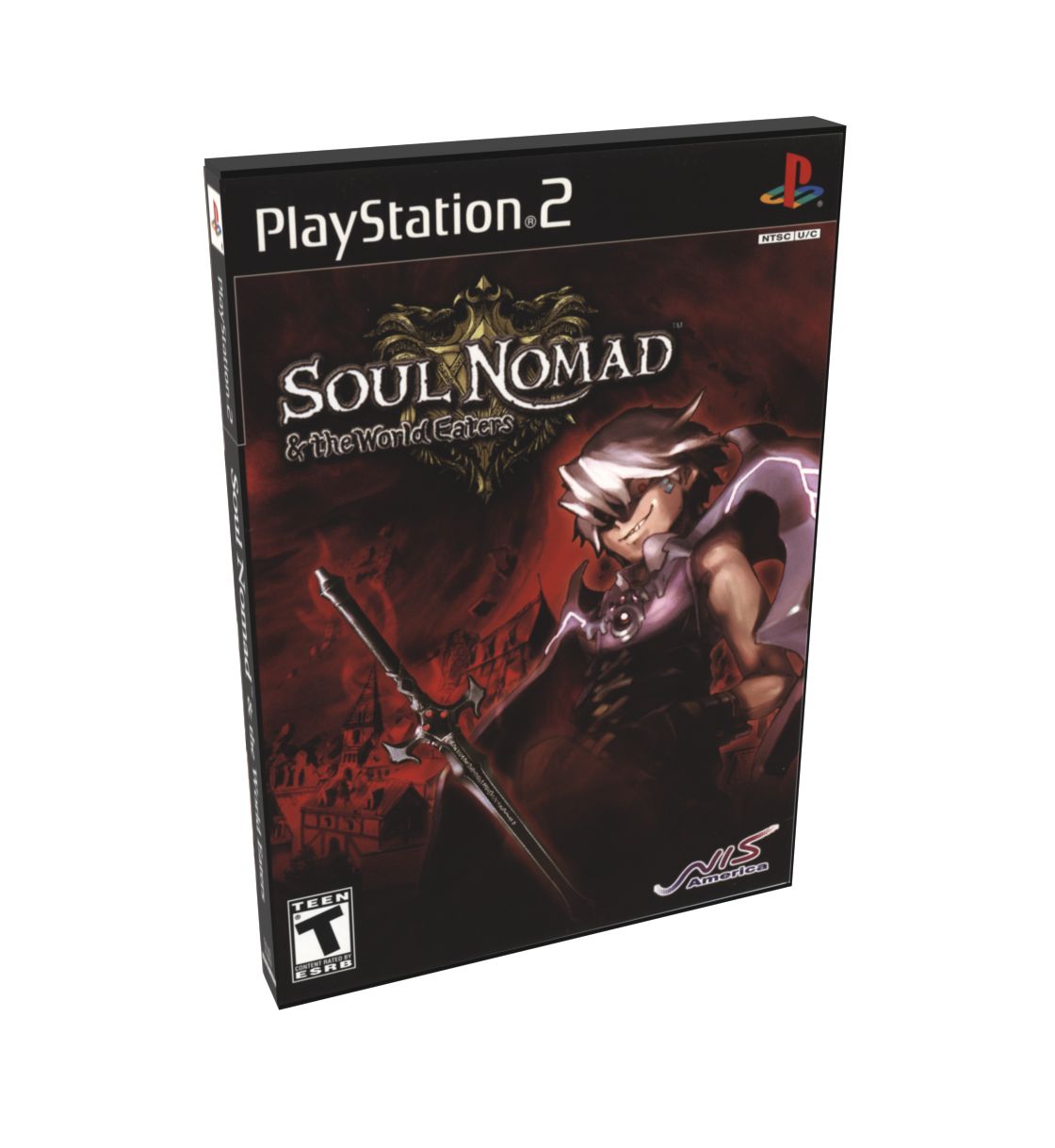 Soul Nomad &amp; The World Eaters | NTSC | Playstation 2 | PS2 | En | Reproduction Case and Booklet - NO GAME