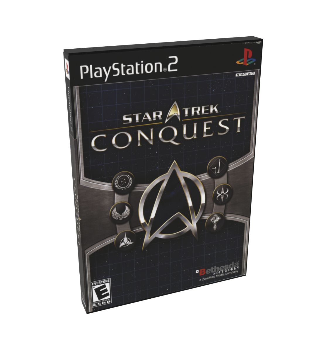 Star Trek Conquest | NTSC | Playstation 2 | PS2 | En | Reproduction Case and Booklet - NO GAME