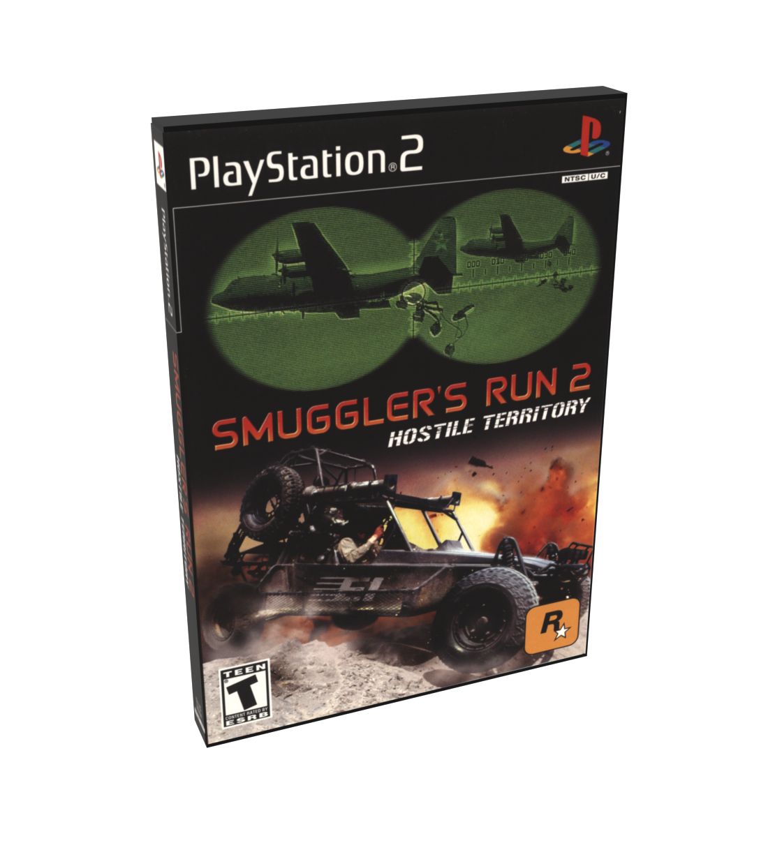 Smuggler&#39;s Run 2 Hostile Territory | NTSC | Playstation 2 | PS2 | En | Reproduction Case and Booklet - NO GAME